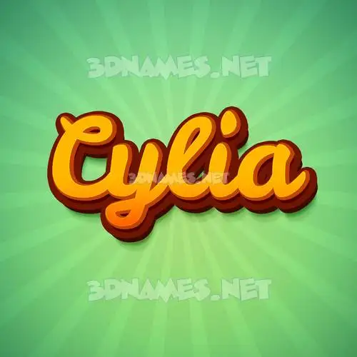 cylia in Green Rays style - 3D name wallpaper cylia in Green Rays style - 3D name wallpaper