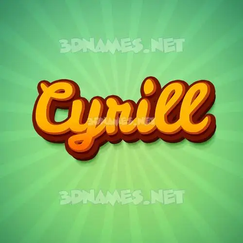cyrill in Green Rays style - 3D name wallpaper cyrill in Green Rays style - 3D name wallpaper