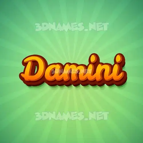 damini in Green Rays style - 3D name wallpaper damini in Green Rays style - 3D name wallpaper
