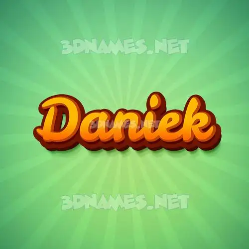 daniek in Green Rays style - 3D name wallpaper daniek in Green Rays style - 3D name wallpaper