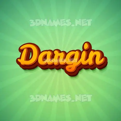 dargin in Green Rays style - 3D name wallpaper dargin in Green Rays style - 3D name wallpaper