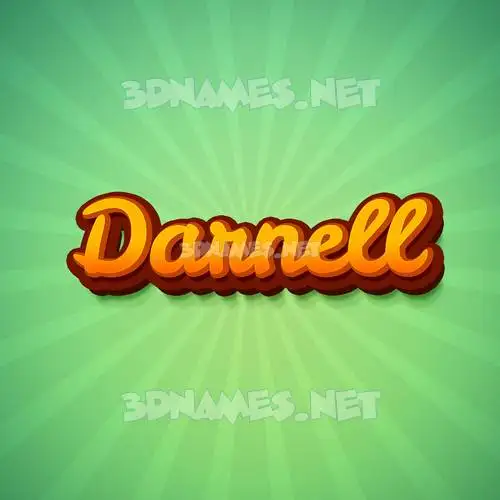 darnell in Green Rays style - 3D name wallpaper darnell in Green Rays style - 3D name wallpaper