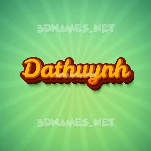 dathuynh in Green Rays style - 3D name wallpaper dathuynh in Green Rays style - 3D name wallpaper