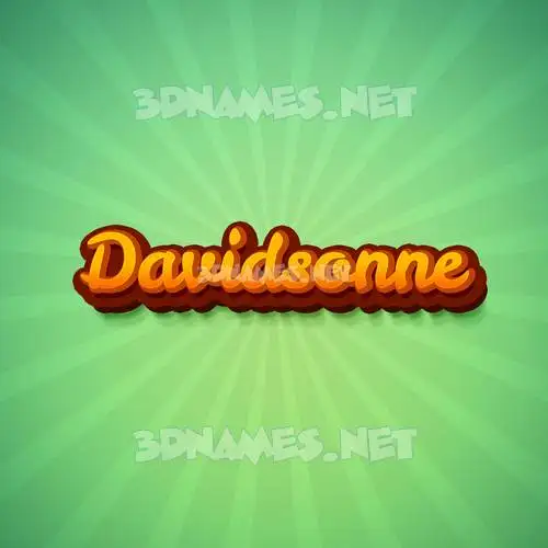 davidsonne in Green Rays style - 3D name wallpaper davidsonne in Green Rays style - 3D name wallpaper