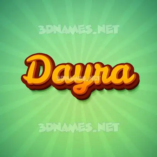 dayra in Green Rays style - 3D name wallpaper dayra in Green Rays style - 3D name wallpaper