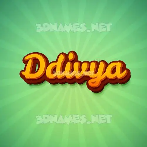 ddivya in Green Rays style - 3D name wallpaper ddivya in Green Rays style - 3D name wallpaper