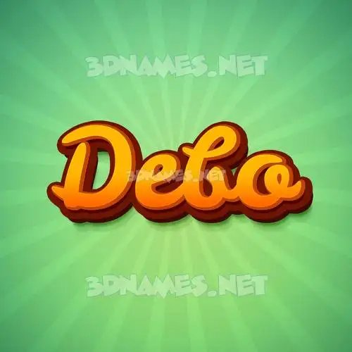 debo in Green Rays style - 3D name wallpaper debo in Green Rays style - 3D name wallpaper