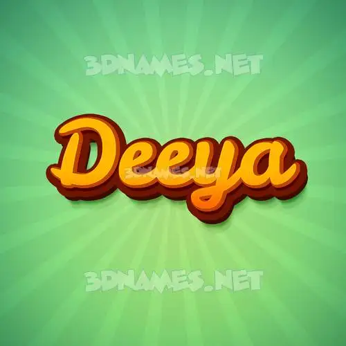 deeya in Green Rays style - 3D name wallpaper deeya in Green Rays style - 3D name wallpaper