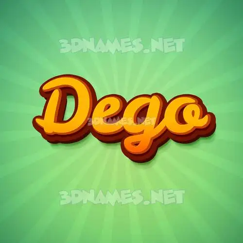 dego in Green Rays style - 3D name wallpaper dego in Green Rays style - 3D name wallpaper
