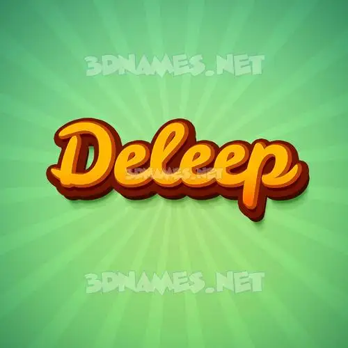 deleep in Green Rays style - 3D name wallpaper deleep in Green Rays style - 3D name wallpaper