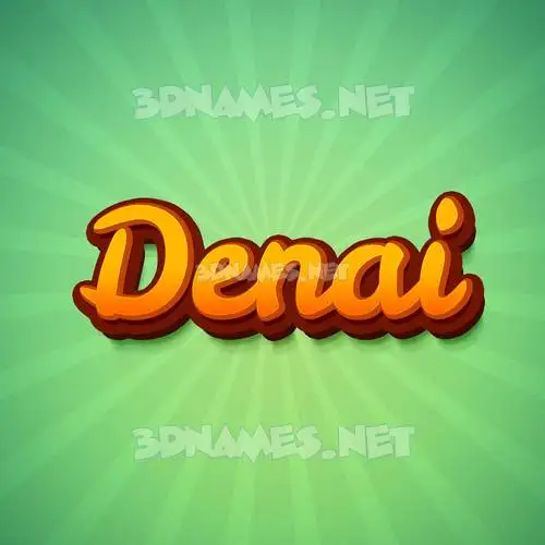 denai in Green Rays style - 3D name wallpaper denai in Green Rays style - 3D name wallpaper