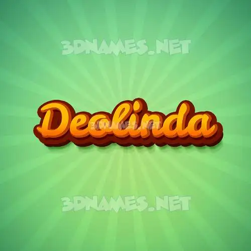 deolinda in Green Rays style - 3D name wallpaper deolinda in Green Rays style - 3D name wallpaper