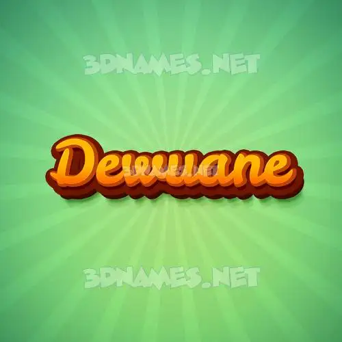 dewuane in Green Rays style - 3D name wallpaper dewuane in Green Rays style - 3D name wallpaper