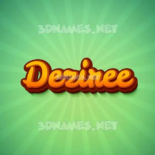 deziree in Green Rays style - 3D name wallpaper deziree in Green Rays style - 3D name wallpaper