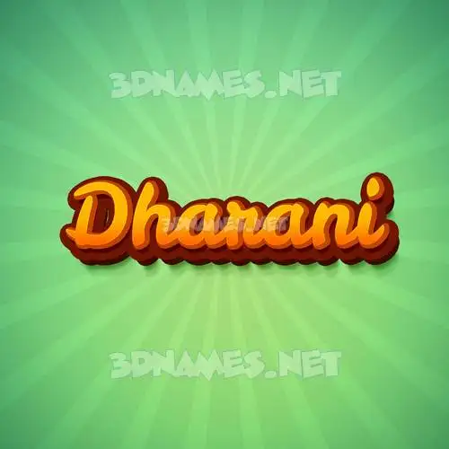 dharani in Green Rays style - 3D name wallpaper dharani in Green Rays style - 3D name wallpaper
