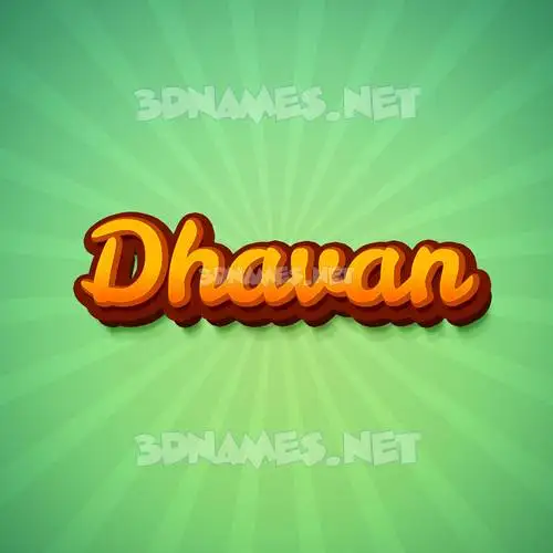 dhavan in Green Rays style - 3D name wallpaper dhavan in Green Rays style - 3D name wallpaper