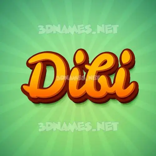 dibi in Green Rays style - 3D name wallpaper dibi in Green Rays style - 3D name wallpaper