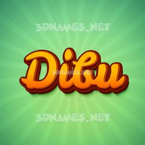 dibu in Green Rays style - 3D name wallpaper dibu in Green Rays style - 3D name wallpaper