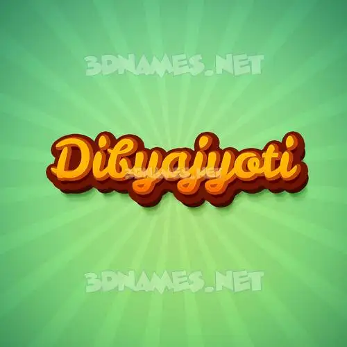 dibyajyoti in Green Rays style - 3D name wallpaper dibyajyoti in Green Rays style - 3D name wallpaper
