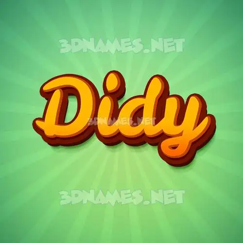 didy in Green Rays style - 3D name wallpaper didy in Green Rays style - 3D name wallpaper