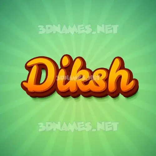 diksh in Green Rays style - 3D name wallpaper diksh in Green Rays style - 3D name wallpaper