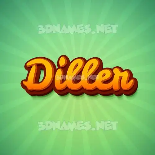 diller in Green Rays style - 3D name wallpaper diller in Green Rays style - 3D name wallpaper