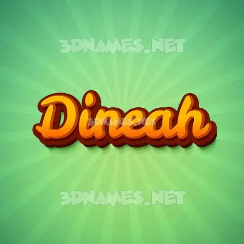 dineah in Green Rays style - 3D name wallpaper dineah in Green Rays style - 3D name wallpaper