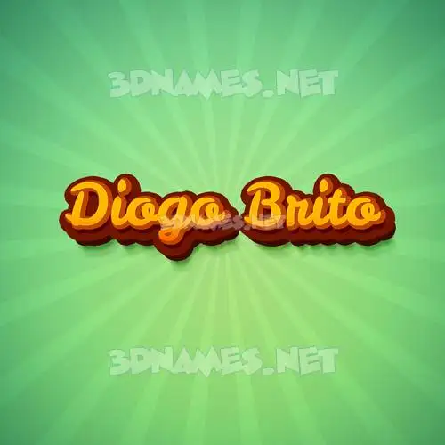 diogo brito in Green Rays style - 3D name wallpaper diogo brito in Green Rays style - 3D name wallpaper
