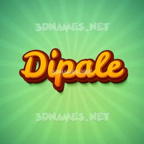 dipale in Green Rays style - 3D name wallpaper dipale in Green Rays style - 3D name wallpaper