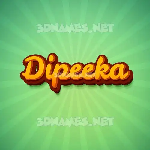 dipeeka in Green Rays style - 3D name wallpaper dipeeka in Green Rays style - 3D name wallpaper