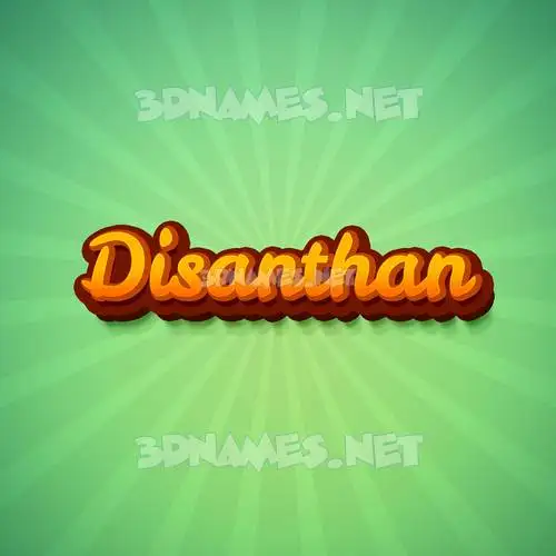disanthan in Green Rays style - 3D name wallpaper disanthan in Green Rays style - 3D name wallpaper