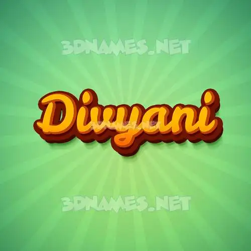 divyani in Green Rays style - 3D name wallpaper divyani in Green Rays style - 3D name wallpaper