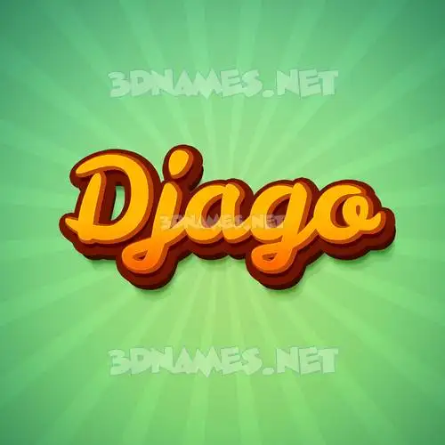 djago in Green Rays style - 3D name wallpaper djago in Green Rays style - 3D name wallpaper