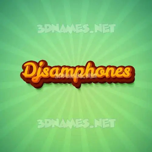 djsamphones in Green Rays style - 3D name wallpaper djsamphones in Green Rays style - 3D name wallpaper