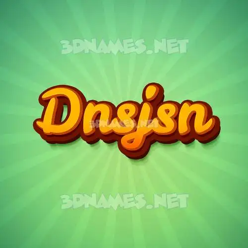 dnsjsn in Green Rays style - 3D name wallpaper dnsjsn in Green Rays style - 3D name wallpaper