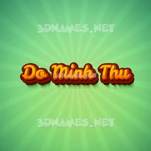 do minh thu in Green Rays style - 3D name wallpaper do minh thu in Green Rays style - 3D name wallpaper