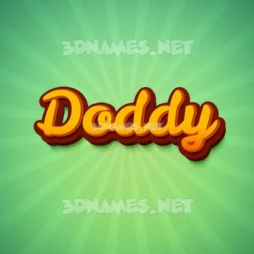 doddy in Green Rays style - 3D name wallpaper doddy in Green Rays style - 3D name wallpaper