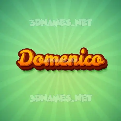 domenico in Green Rays style - 3D name wallpaper domenico in Green Rays style - 3D name wallpaper