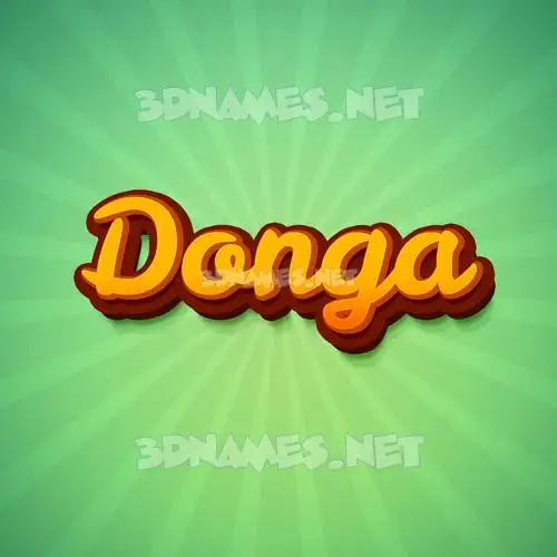 donga in Green Rays style - 3D name wallpaper donga in Green Rays style - 3D name wallpaper