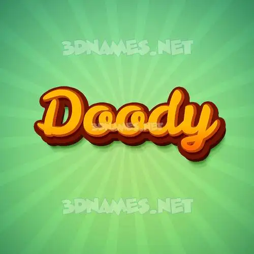 doody in Green Rays style - 3D name wallpaper doody in Green Rays style - 3D name wallpaper