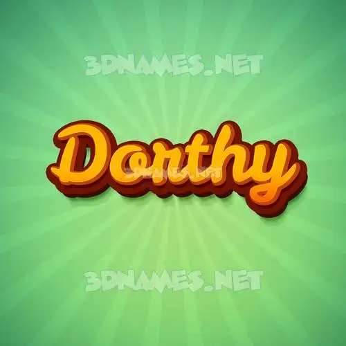 dorthy in Green Rays style - 3D name wallpaper dorthy in Green Rays style - 3D name wallpaper