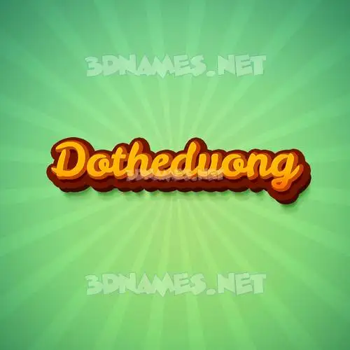 dotheduong in Green Rays style - 3D name wallpaper dotheduong in Green Rays style - 3D name wallpaper