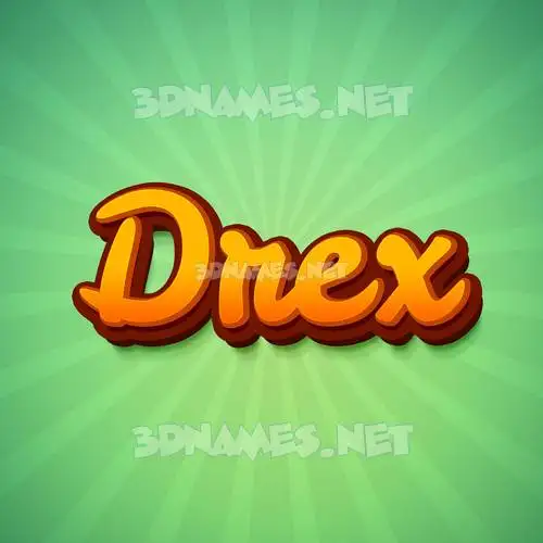 drex in Green Rays style - 3D name wallpaper drex in Green Rays style - 3D name wallpaper