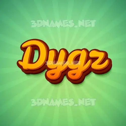 dygz in Green Rays style - 3D name wallpaper dygz in Green Rays style - 3D name wallpaper