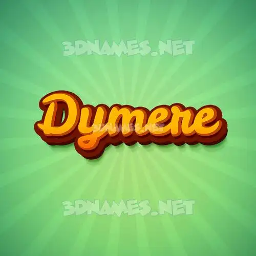dymere in Green Rays style - 3D name wallpaper dymere in Green Rays style - 3D name wallpaper