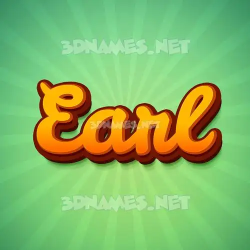 earl in Green Rays style - 3D name wallpaper earl in Green Rays style - 3D name wallpaper