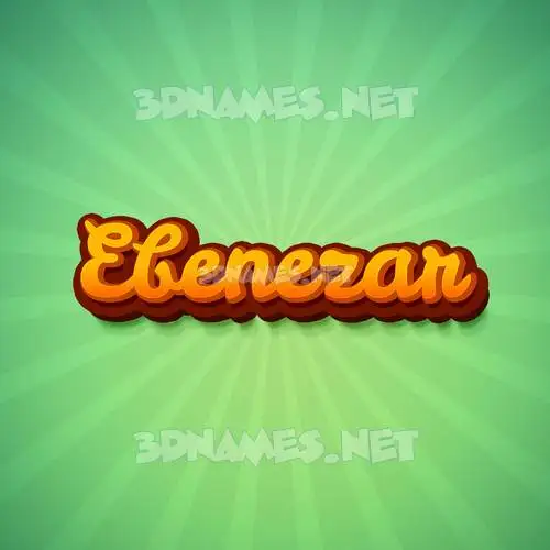 ebenezar in Green Rays style - 3D name wallpaper ebenezar in Green Rays style - 3D name wallpaper