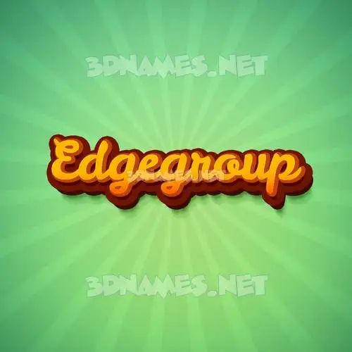 edgegroup in Green Rays style - 3D name wallpaper edgegroup in Green Rays style - 3D name wallpaper