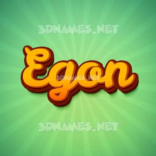 egon in Green Rays style - 3D name wallpaper egon in Green Rays style - 3D name wallpaper