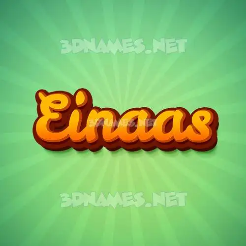 einaas in Green Rays style - 3D name wallpaper einaas in Green Rays style - 3D name wallpaper